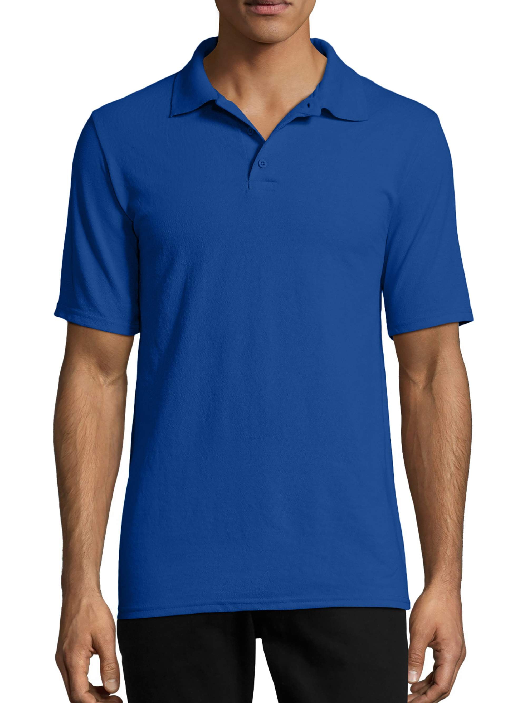 hanes men's x temp performance polo shirt