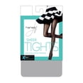 thumbnail image 1 of Hanes X-Temp Women's Sheer Tights with Control Top Gray Cloud S, 1 of 2