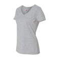 thumbnail image 1 of Hanes - X-Temp Women's V-Neck Short Sleeve T-Shirt - 42V0, 1 of 3