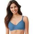 thumbnail image 1 of Hanes X-Temp Women's Wireless Bra, Foam Cups Magical Blue Heather S, 1 of 3