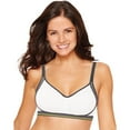 thumbnail image 1 of Hanes X-Temp Women's Wireless Bra, Foam Cups White/Excalibur L, 1 of 3