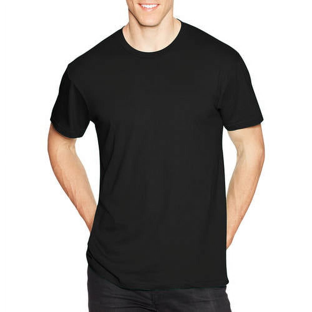 Hanes Young Men's Solid Short Sleeve Nano Tee - Walmart.com