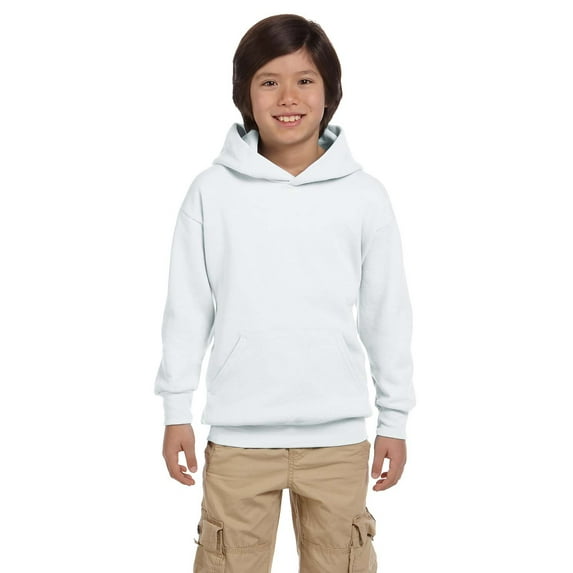 Hanes Youth 7.8 oz. EcoSmart 50/50 Pullover Hood - P473