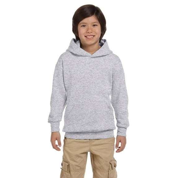 Hanes Youth 7.8 oz. EcoSmart 50/50 Pullover Hood - P473