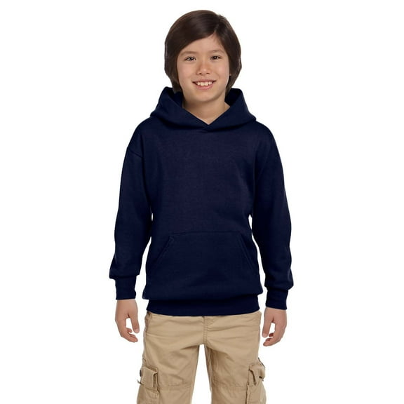 Hanes Youth 7.8 oz. EcoSmart 50/50 Pullover Hood - P473
