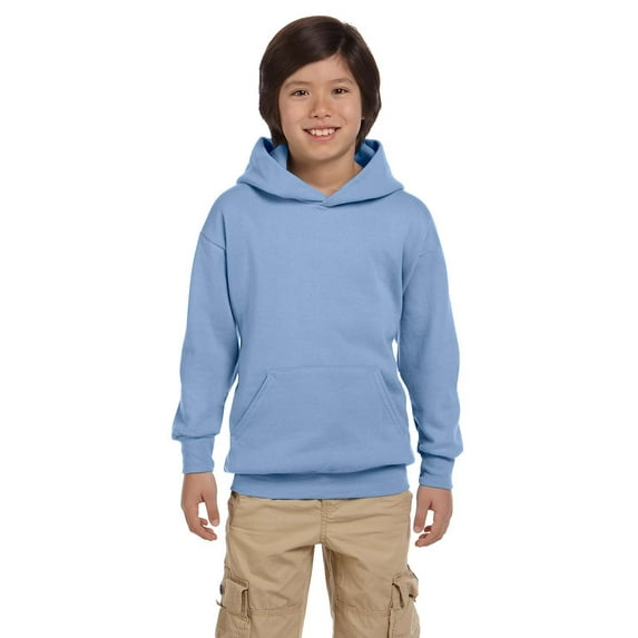 Hanes Youth 7.8 oz. EcoSmart 50/50 Pullover Hood - P473