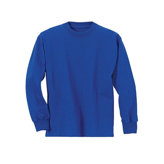 Hanes Youth Authentic ComfortSoft® Long-Sleeve T-Shirt Deep Royal XL