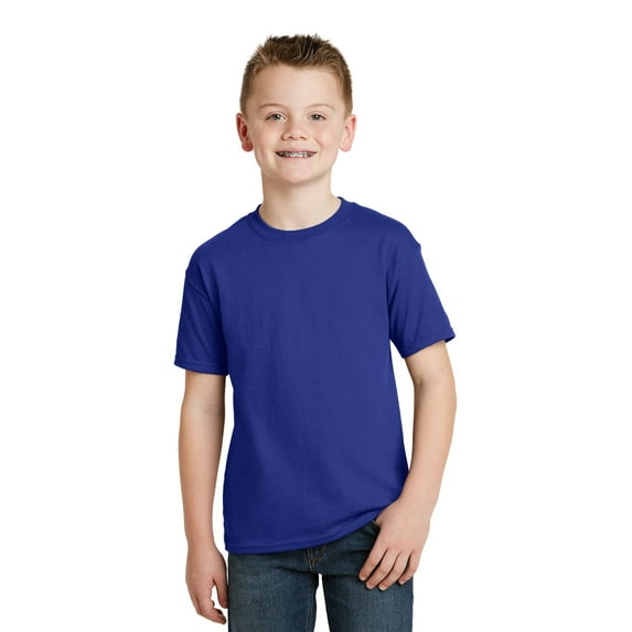 Hanes Youth EcoSmart 50/50 Cotton/Poly T-Shirt