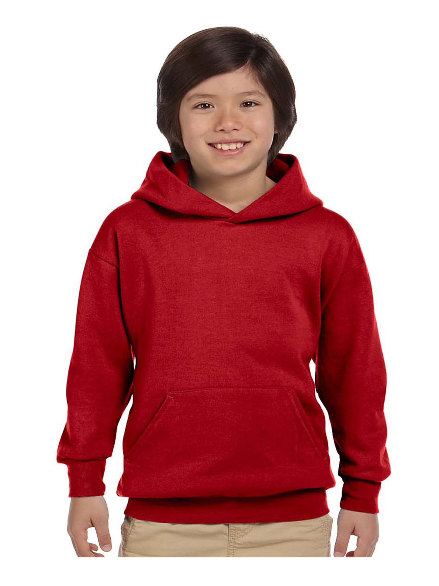 Hanes - Ecosmart Youth Hooded Sweatshirt - P473
