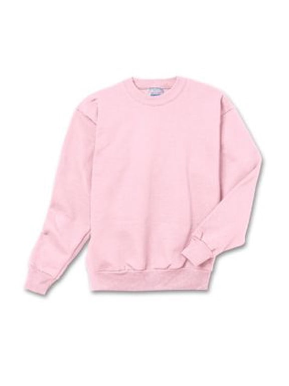 Youth Comfortblend Ecosmart Crewneck Sweatshirt Pale Pink Large L PI