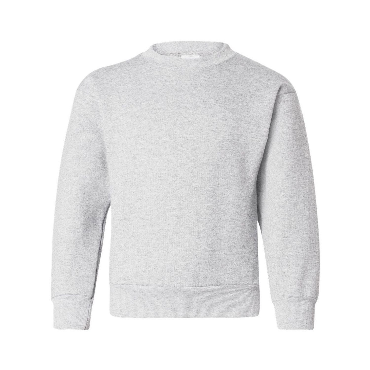 Hanes Youth Sweatshirt ComfortBlend EcoSmart Crewneck Boys Girls Long Sleeve