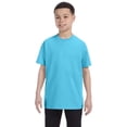 thumbnail image 1 of Hanes Youth Unisex Pack of 3 Authentic 6.1 oz. Tagless T-Shirt, Multipack Sizes Upto XL, 1 of 3