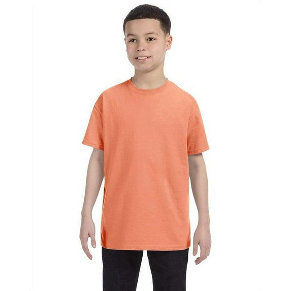 Hanes Youth Unisex Pack of 3 Authentic 6.1 oz. Tagless T-Shirt, Multipack Sizes Upto XL
