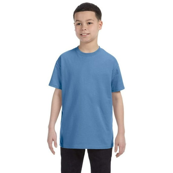 Hanes Youth Unisex Pack of 3 Authentic 6.1 oz. Tagless T-Shirt, Multipack Sizes Upto XL