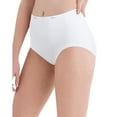 thumbnail image 1 of Hanes by Womens Cotton White Brief 10-Pack Pw40Wh_White_8, 1 of 1