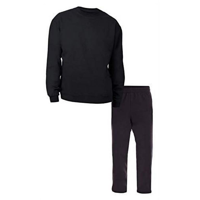 Hanes sweatshirt discount and sweatpants set