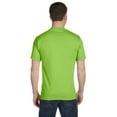 thumbnail image 1 of Hanes mens 5.2 oz. ComfortSoft Cotton T-Shirt5280-Light BLUE/LIME-3XL-2PK Pack of 1, 1 of 1