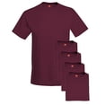 thumbnail image 1 of Hanes mens 5.2 oz. ComfortSoft Cotton T-Shirt5280-MAROON-2XL-5PK Pack of 5, 1 of 5
