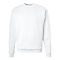 thumbnail image 1 of Hanes mens 7.8 oz. ComfortBlend EcoSmart 50/50 Fleece CrewP1607-WHITE-M-2PK Pack of 2, 1 of 1