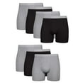 thumbnail image 1 of Hanes Men's Cool Dri Tagless Boxer Briefs With Comfort Flex Waistband, Multipack, 7 Pack - Assorted , Medium, 1 of 6