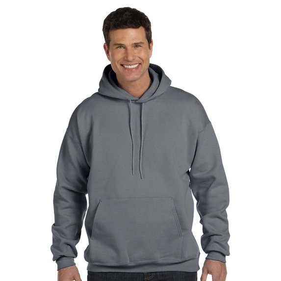 Hanes mens Ultimate Cotton Heavyweight Pullover Hoodie sports fan sweatshirts, Black, X-Large US ..