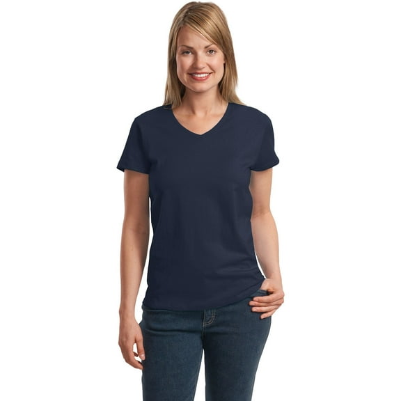 Hanes womens 5780, Navy, Large