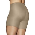 thumbnail image 1 of Hanes womens Curves Comfort Shorts, Nude, 1X-2X US, 1 of 4
