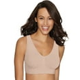 thumbnail image 1 of HanesBralette Comfort Flex Fit Women's Wireless Bra Seamless Wide Strap MHG196, 1 of 7