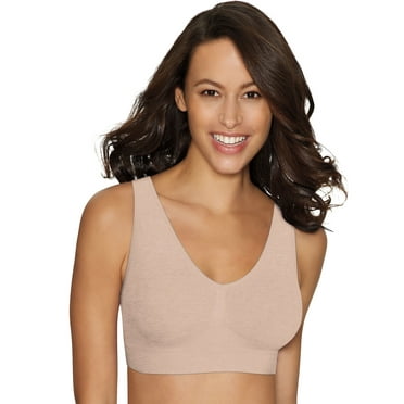 HanesBralette Comfort Flex Fit Women's Wireless Bra Seamless Wide Strap MHG196