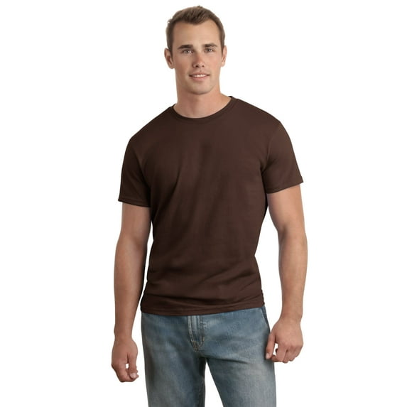HanesYoung Men's Solid Short Sleeve Nano Tee