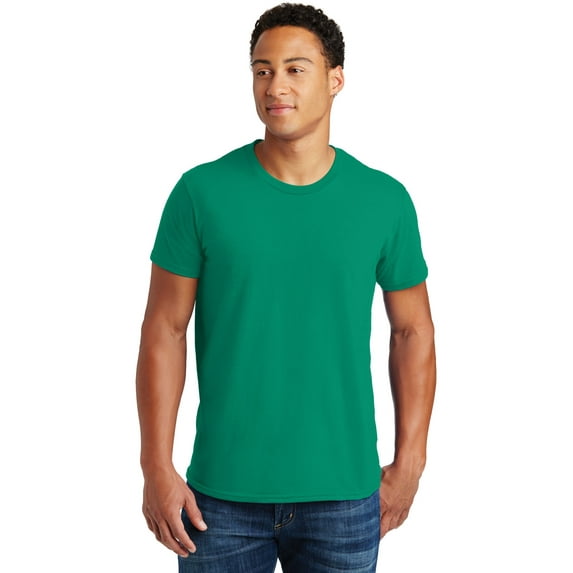 HanesYoung Men's Solid Short Sleeve Nano Tee
