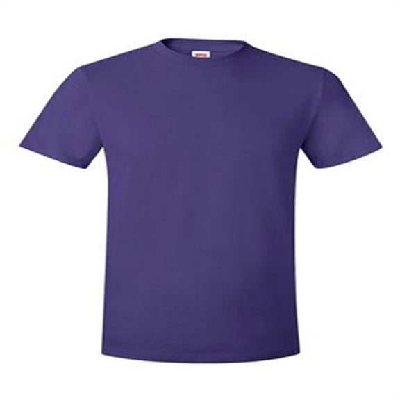 HanesYoung Men's Solid Short Sleeve Nano Tee