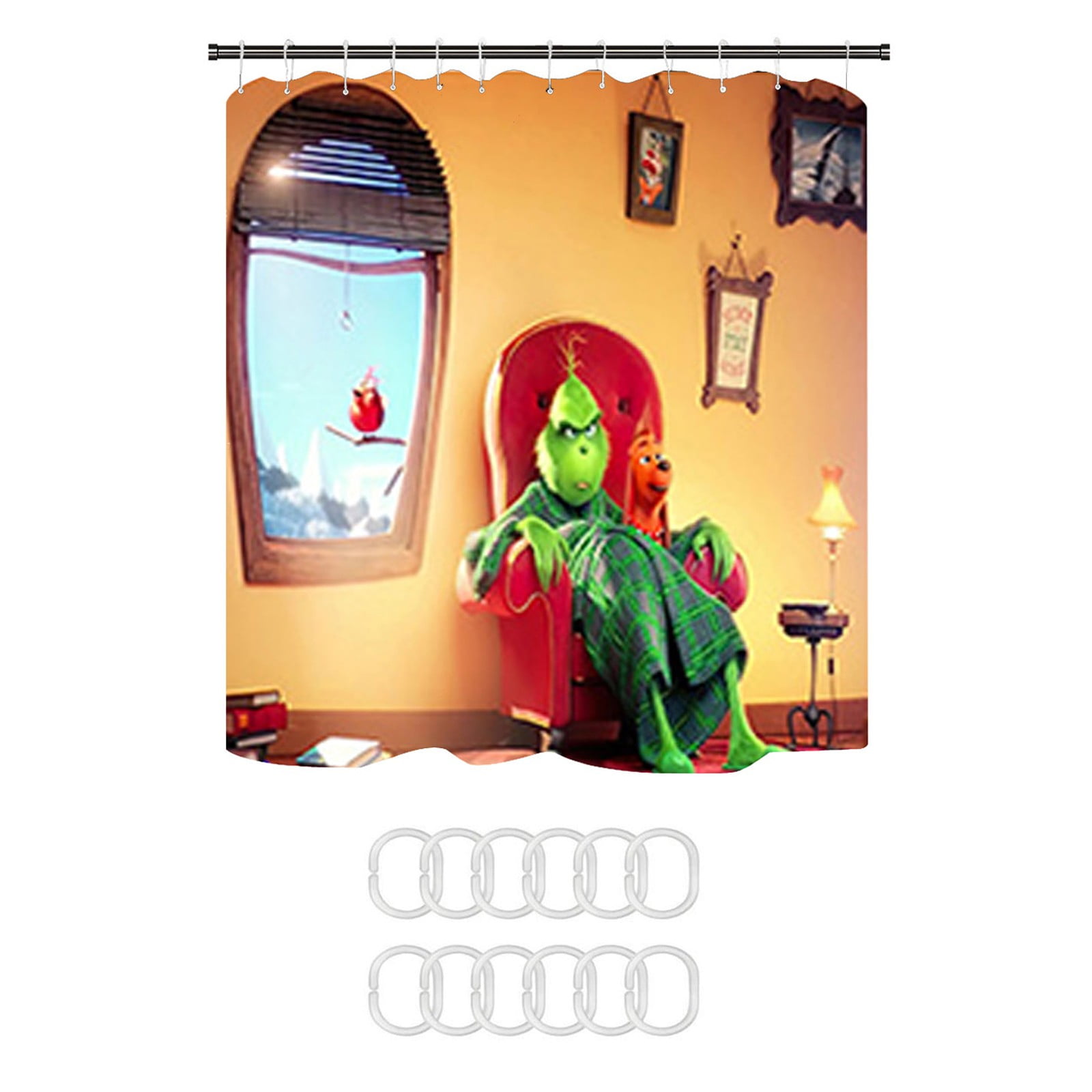 The Grinch Christmas Decorations Bathroom Grinch Christmas