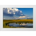 thumbnail image 1 of Haney, Chuck 18x13 White Modern Wood Framed Museum Art Print Titled - Wetlands pond in the Flathead Valley-Montana-USA, 1 of 4