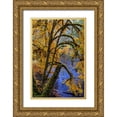 thumbnail image 1 of Haney, Chuck 23x32 Gold Ornate Wood Framed with Double Matting Museum Art Print Titled - Colorful autumn maples along Humbug Creek in Clatsop County-Oregon-USA, 1 of 4