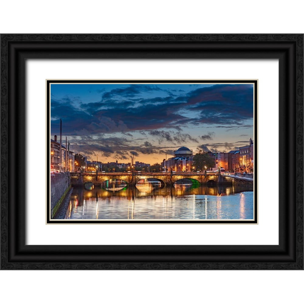 Haney, Chuck 24x17 Black Ornate Wood Framed with Double Matting Museum