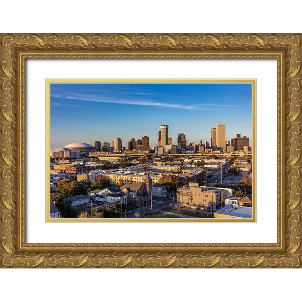 Haney, Chuck 32x23 Gold Ornate Wood Framed with Double Matting