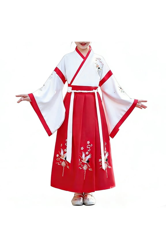 Hanfu Traditional Tang Suits Chinese Ancient Dress For Students Uniform Performance