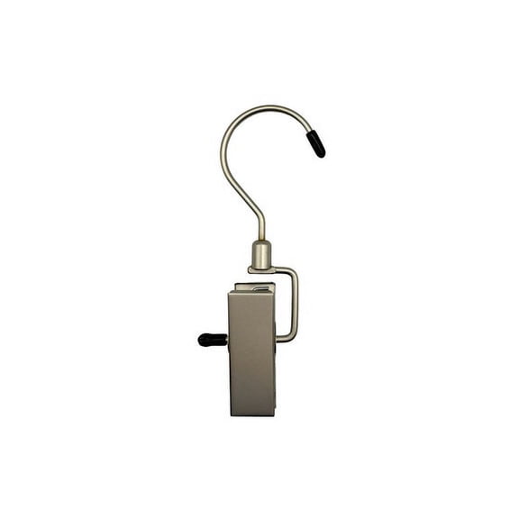 Hang-All Boot Clips, 6" Premium Brushed Chrome Metal With EuroClip, 100 CN