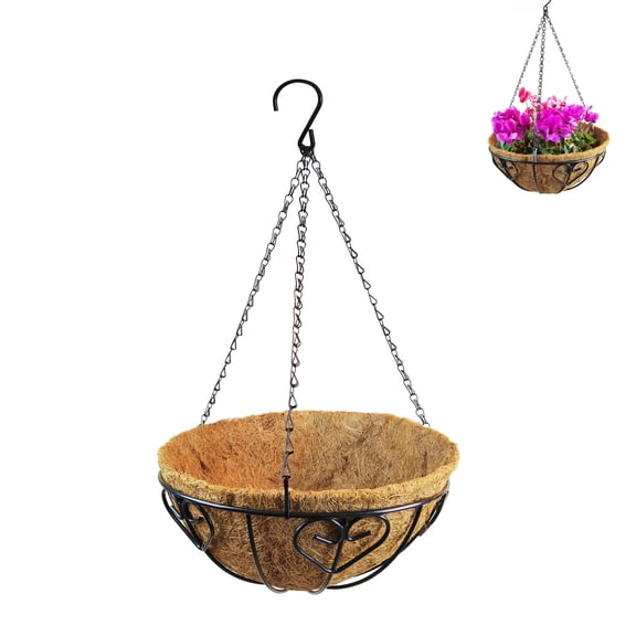 Hang Baskets Plants Planter Balcony Pot Holders Haning Vases 8/10/12in For Porch Patio Deck Decorations Garden supplies