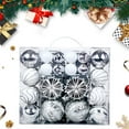 thumbnail image 1 of Hang Christmas Ball - 48Pcs Christmas Ball Ornaments Christmas Tree Decoration Holiday Multiple Styles Ornaments for Christmas Trees Party Ball Decoration Christmas Decorations, 1 of 7
