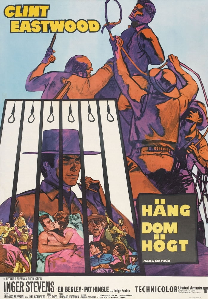 Hang Em High Canvas Art - (11 x 17)