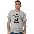 thumbnail image 1 of Hang In There Sloth Encouragement Men's Graphic T Shirt Tees Brisco Brands M, 1 of 4
