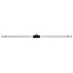 Adjustable Silver Metal Quilt Hanger for 35" to 63" Quilts