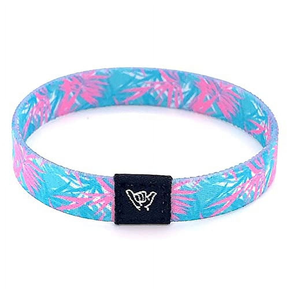 Hang Loose Bands-comfy beach, friendship bracelets are boho chic-wristband  bracelet for women, men and teens. (Miami Breeze, Medium 7.5