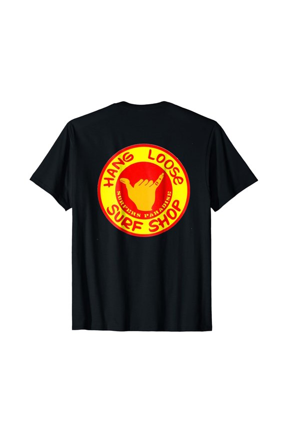 Hang Loose Classic Retro Back Design T-Shirt