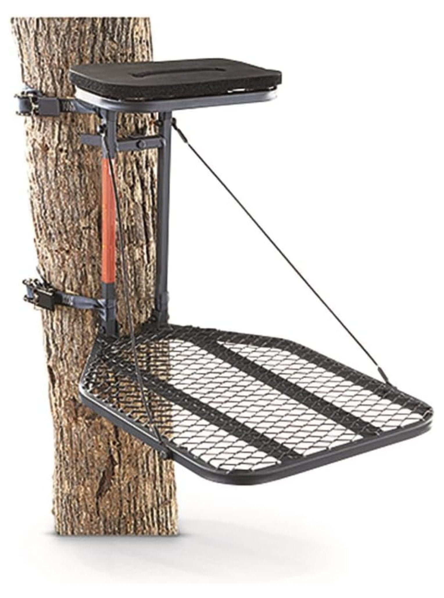 XOP Air Raid Evolution Cast Aluminum Hang On Tree Stand For Hunting Deluxe Deer