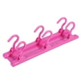 thumbnail image 1 of Hang & Organize Your Wardrobe, Cupboard Essentials Effortlessly Red Kitchen Ceiling Storage Rack, 1 of 5