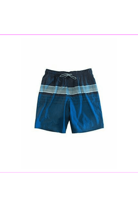Men's Elastic Boardshort (Blue Sapphire, large)