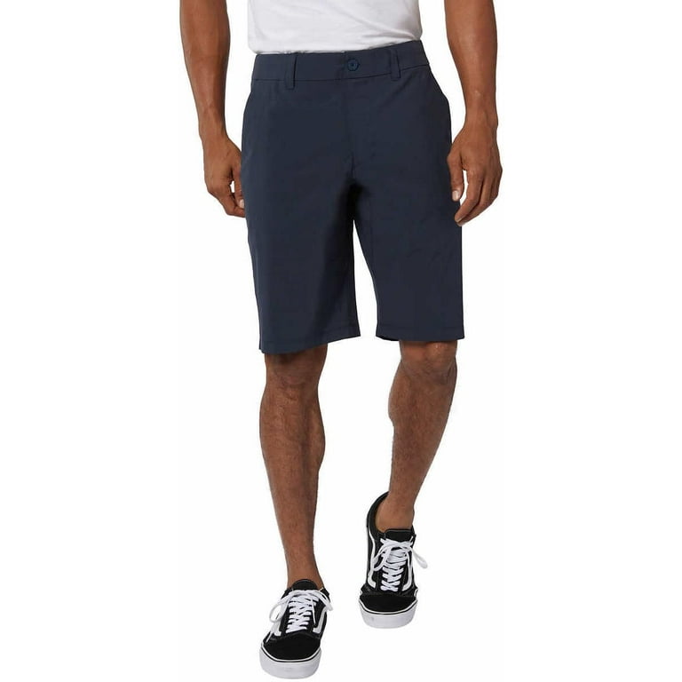 Hang Ten Men s Shorts Hybrid Series Wharf in Dark Navy Wharf 30 Walmart